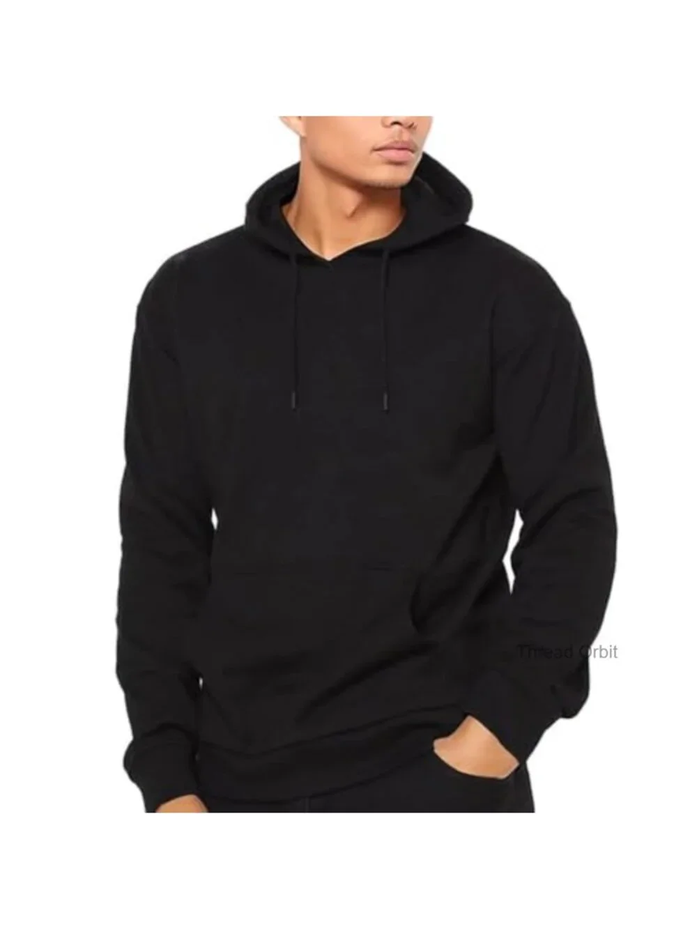 Unisex Lightweight Fleece Hoodie Pullover with Pockets